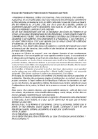 Discours 2025 Monument aux Morts